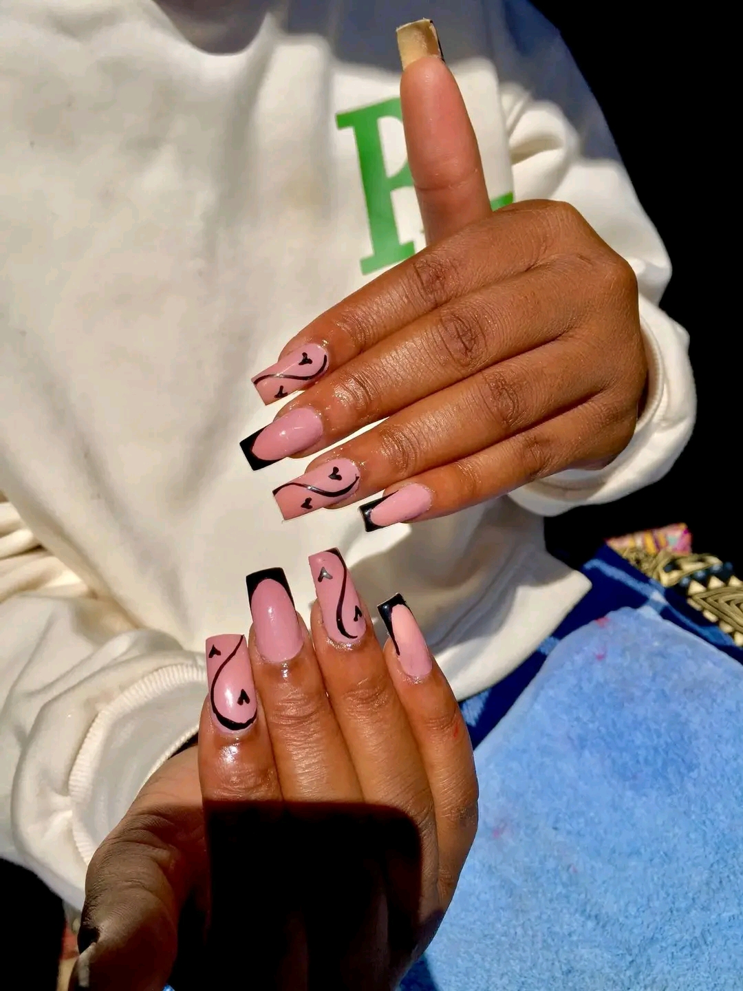 Bwalya's nails